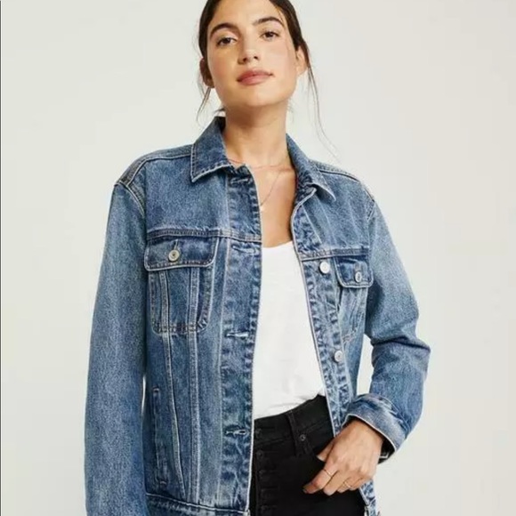 oversized denim jacket size 20